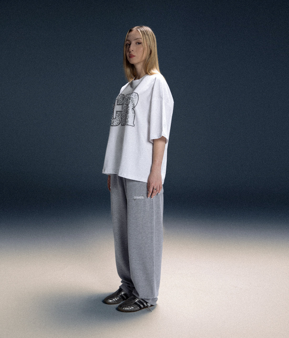 CRAVERS OVERSIZE T-SHIRT - WHITE