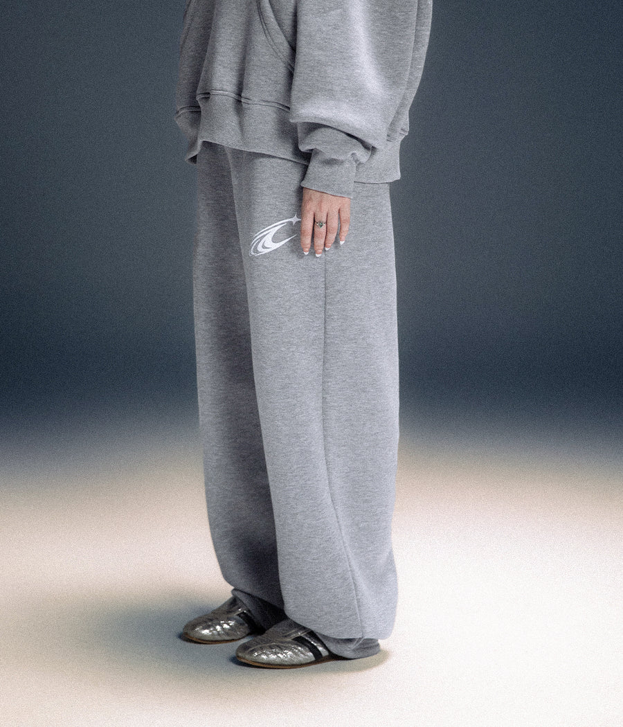 CRAVERS OVERSIZE TRACKSUIT SET - GRAY