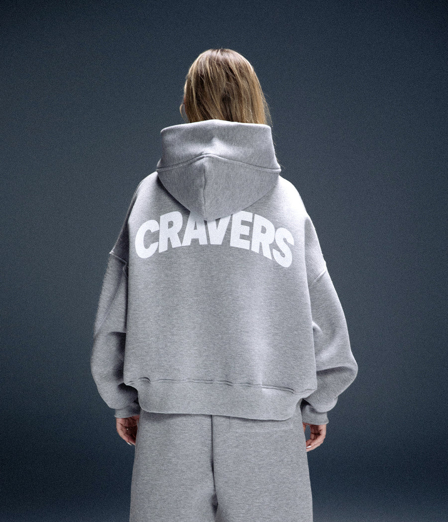 CRAVERS OVERSIZE TRACKSUIT SET - GRAY