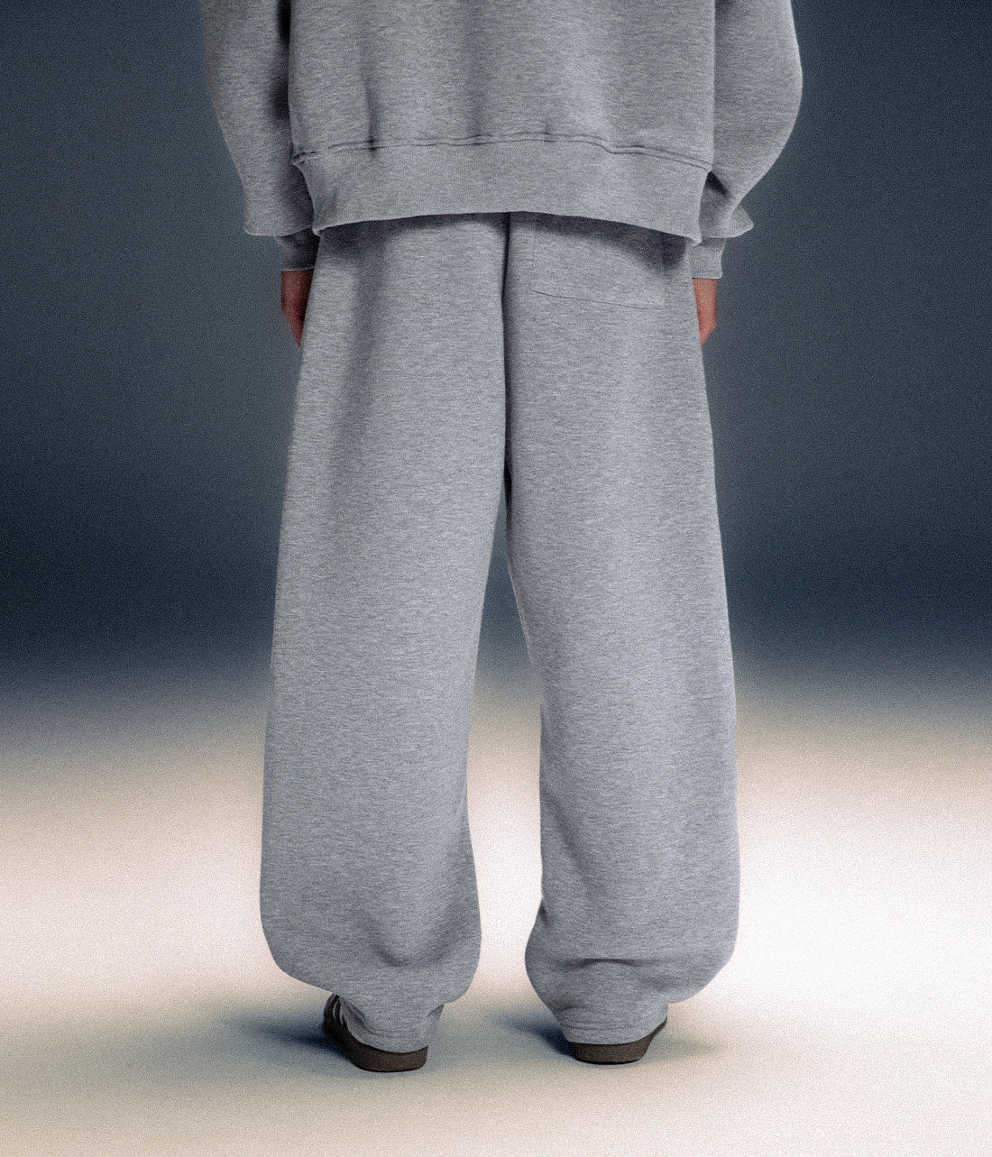 CRAVERS OVERSIZE TRACKSUIT SET - GRAY