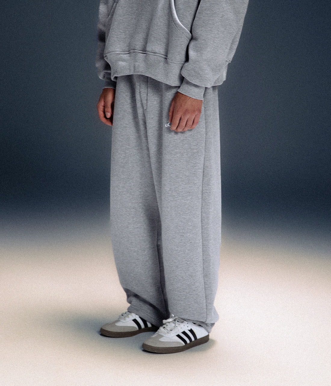 CRAVERS OVERSIZE TRACKSUIT SET - GRAY