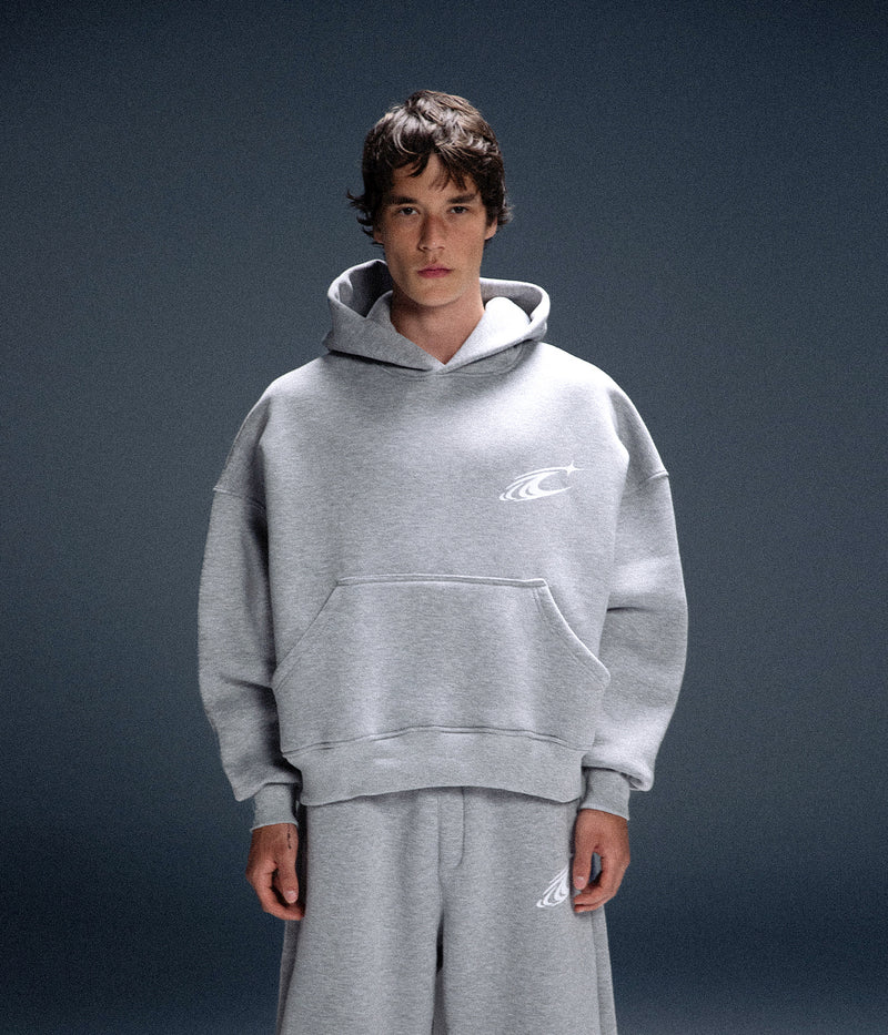 CRAVERS OVERSIZE TRACKSUIT SET - GRAY
