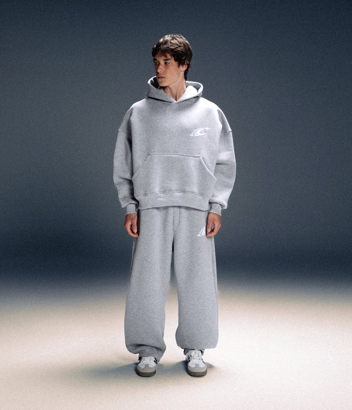 CRAVERS OVERSIZE TRACKSUIT SET - GRAY