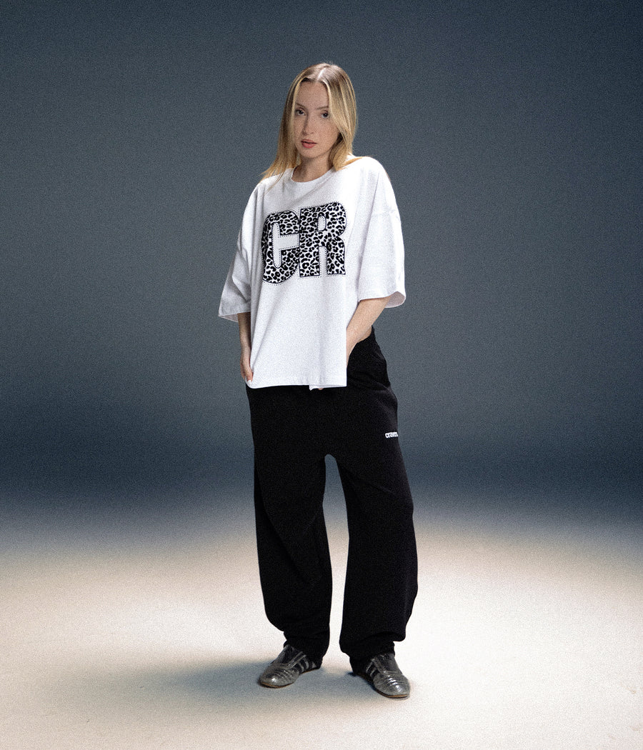CRAVERS OVERSIZE SWEATPANTS - BLACK