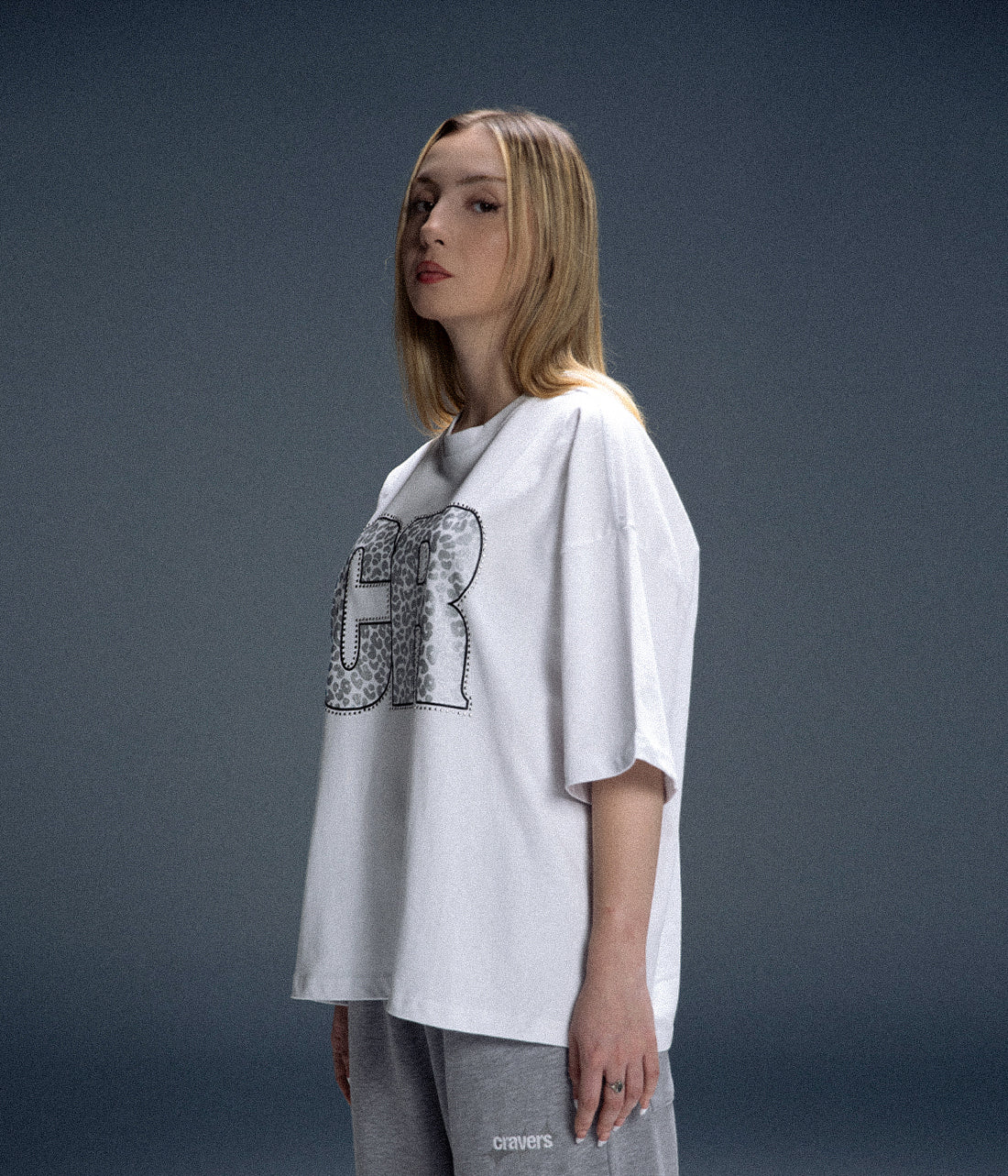 CRAVERS OVERSIZE T-SHIRT - WHITE