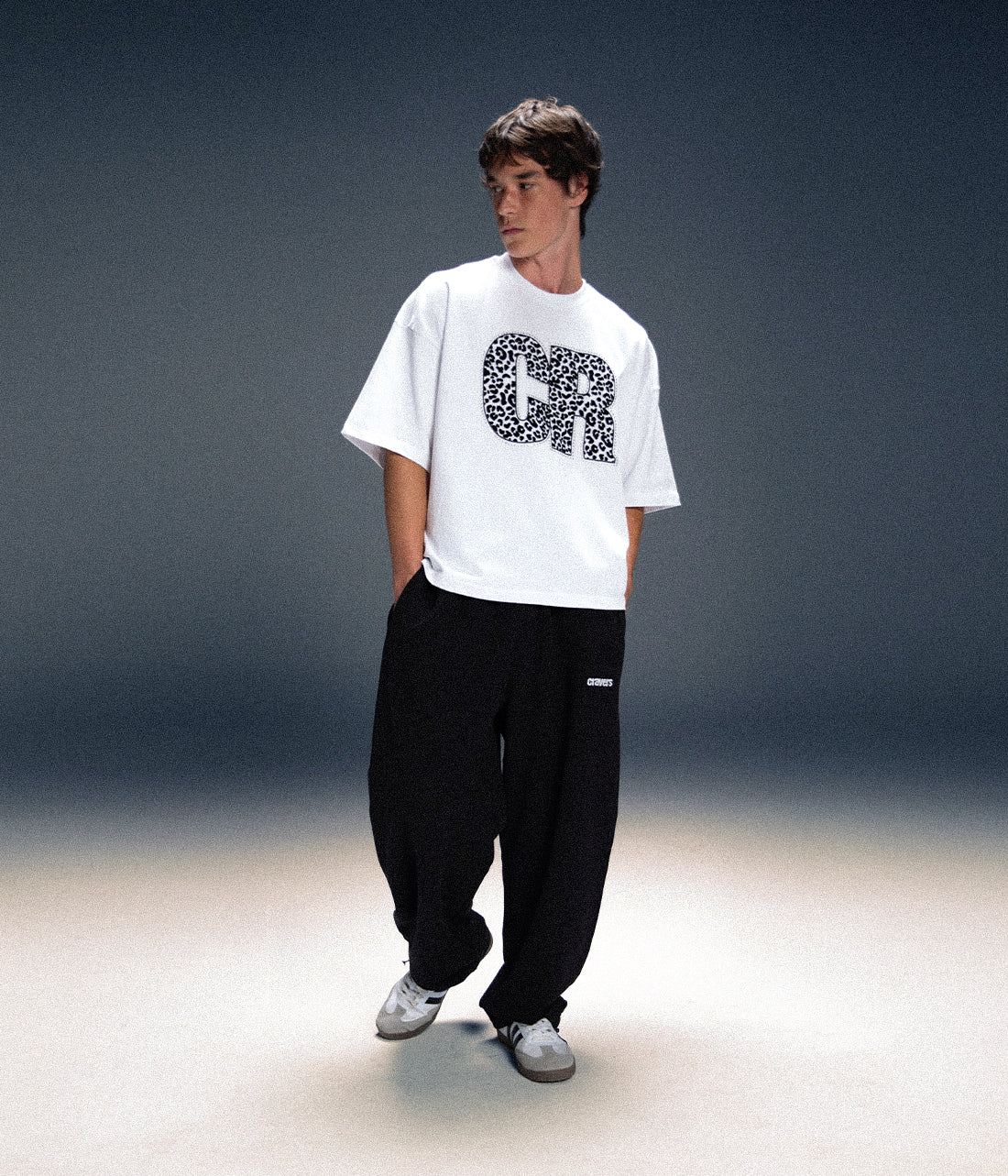 CRAVERS OVERSIZE SWEATPANTS - BLACK