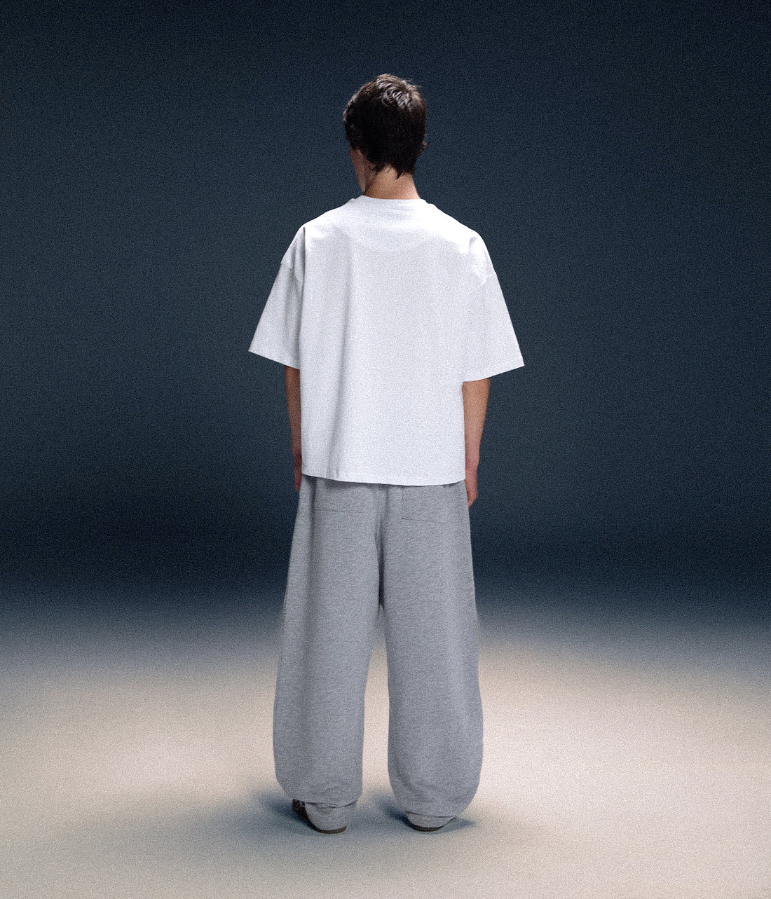 CRAVERS OVERSIZE SWEATPANTS - GRAY