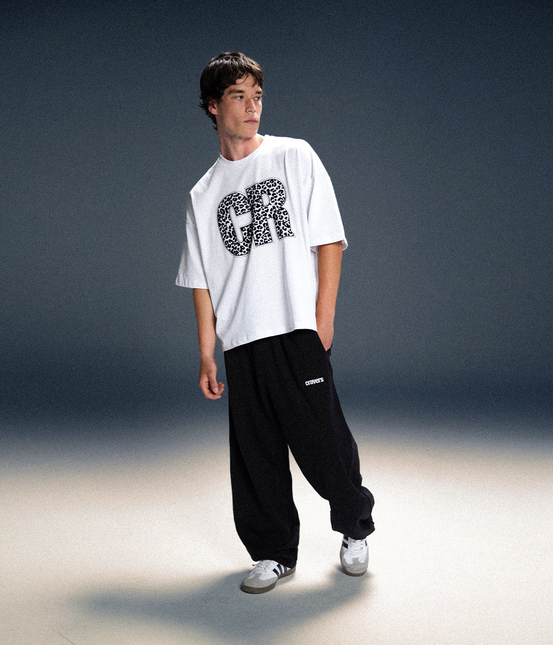 CRAVERS OVERSIZE T-SHIRT - WHITE